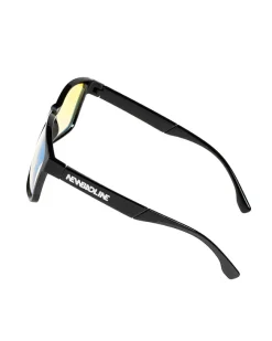 OKULARY SLASH BLACK FLASH YELLOW MIRROR 00-603
