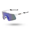 OKULARY SNOW WHITE FLASH BLUE MIRROR 01-84