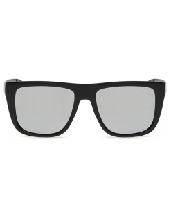 OKULARY STEEZ POLARIZED BLACK MAT SILVER MIRROR 01-126