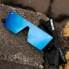 OKULARY SWIFT BLACK FLASH BLUE MIRROR 01-33