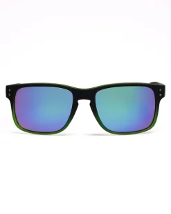 OKULARY TONAL DOTS BLACK / GREEN RUBBER GREEN MIRROR 01-71