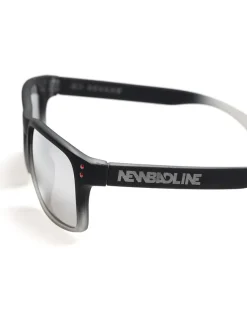 OKULARY TONAL DOTS BLACK / GREY RUBBER SILVER MIRROR 01-72
