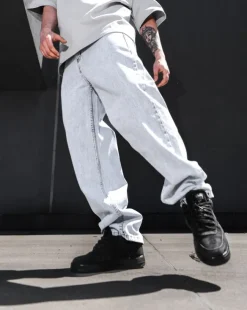 Spodnie Jeans Baggy Light Blue