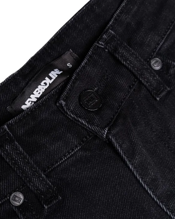 Spodnie Jeans Baggy Light Black