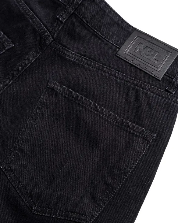 Spodnie Jeans Baggy Light Black