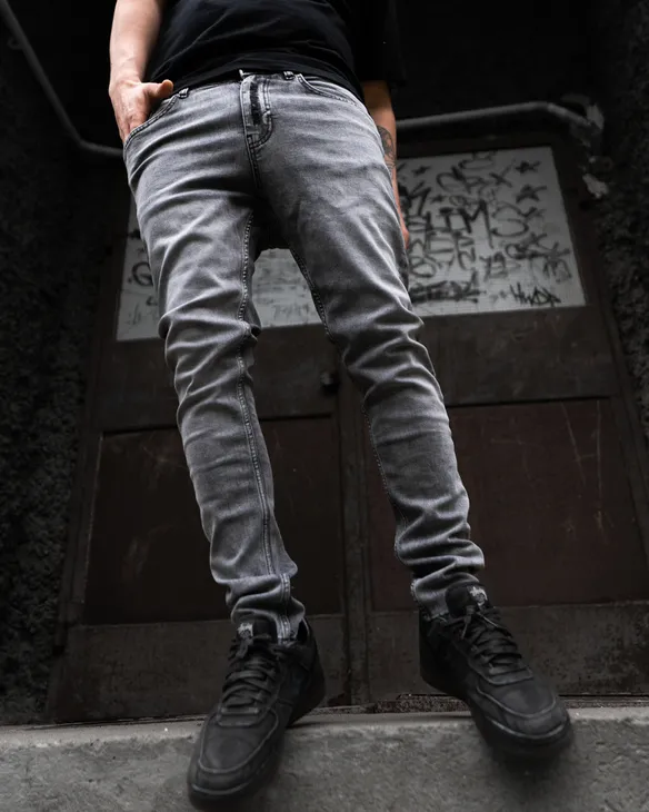 Spodnie Jeans Fly Anthracite