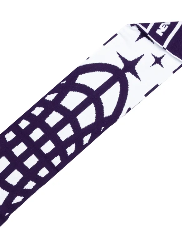 SZALIK CONTINENTAL VIOLET-WHITE